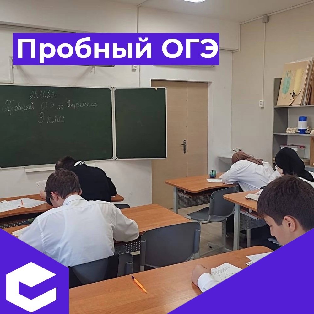 Пробный ОГЭ.